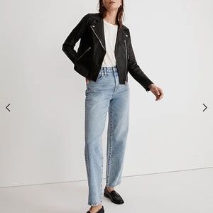 COPY - Madewell The Washed Leather Motorcycle Jacket